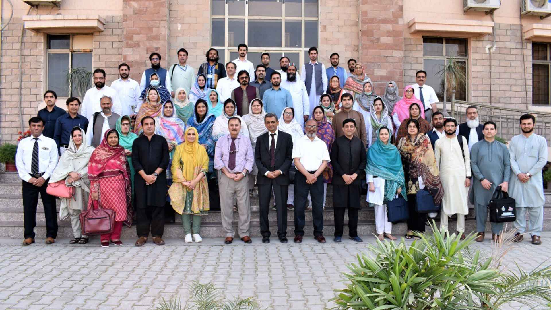 Three day workshop on Self-Assessment Report Writing organized by Quality Enhancement Cell (QEC) Khyber Medical University (KMU) Peshawar