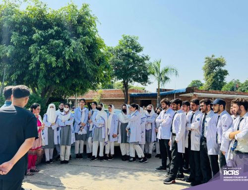 Educational visit for 2nd-semester students of the Doctor of Physical Therapy (DPT) and Speech-Language Pathology (SLP) programs to the Paraplegic Centre, Peshawar.